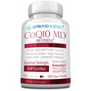 Zatwierdzone Science ® CoQ10 MD - Dodatkowa siła 300mg Pure CoQ10 z Bioperine ® do szybszego wchłaniania - optymalne wsparcie - 3 Miesiące dostaw