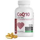 Bronson CoQ10 200 MG Wysoka moc Produkcja energii komórkowej, 120 Kapsułki wegetariańskie