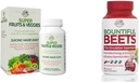 KRAJ HODOWLE Super Warzywa Przeciwutleniające immunologiczna energia Digestive Kapsułki + Bountiful Beets Nitric Oxide Cyrkulacja immunologiczna Kapsułki, 30 + 90 Służenie