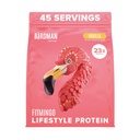 BIRDMAN Fitmingo Vegan Protein Powder z Inozytolem, Colagen Boosters, Kwas hialuronowy i witamin 124; Niskie węglowodory, Wolne od nabiału, Niskie kalorie 124; 23g Proszek z białka borówkowego z Myo- Inozytol
