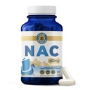 Vykee Nutrition NAC kapsułki 600 mg N Acetyl L Cysteina - Daily NAC Supplement for Liver Health Support and Immune Balance - Vegan Non-GMO - 120 kapsułki