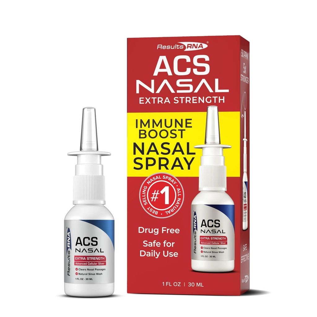 Wyniki RNA - ACS 200 Nasal Extra Strength - Najskuteczniejszy płyn do nosa dostępny. Oczyszcza nosa Passages pomaga oddychać głęboko, dzień i noc. Lekarz polecany (30 porcji)