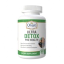 Ultra Detox Pro Health - Detox Cleanse Supplement - Zaparcia Relief & Body Detox Pills z Pyllium Husks, Apple Pectin Powder & Glucomannan Powder - Suplement Fiber - 90 Kapsułki