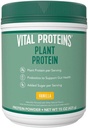 Vital Proteins Protein Powder - 20g roślin Białko oparte z Chickpea - 1B CFU Probiotic for Gut Health, No Added Sugar - Vanilla, 15 oz