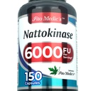 FITO MEDIC 's Lab - Nattokinase, Natto - 6000 FU enzymu na podawanie, 150 kapsułek, ultrawysoka absorpcja.