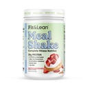 Fit & Lean Meal Shake, Fat Burning Meal Wymiana, Białko, Włókno, Probiotyki, Truskawkowe ciasto, 0.8 funtów (365 g), 10 Słupki na pojemnik