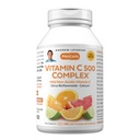 ANDREW LESSMAN Witamina C 500 Kompleks 360 Kapsułki - Witamina C + Bioflavonoidy Citrus dla układu immunologicznego i wsparcia przeciwutleniającego, No Stomach Upset, Mała Łatwość Połknięcia Kapsułki