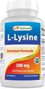 Best Naturals L- Lysine 500 mg 250 tabletek (250 liczenie (opakowanie po 2))
