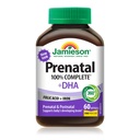 Jamieson PRENATAL Kompletna multiwitamina z suplementem DHA 60 Softgels