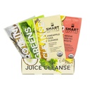 SMART Pressed Juice 1- Day Organic Juice Cleanse Amend124; Healthy Detox Program Amend124; Vegan Vanilla Protein, Green Juice, Sok beets & Ananas Chia Cleanse Amend124; High Fiber & Vegan