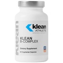 Klean ATHLETE Klean B- Complex 124; Wspiera produkcję energii, funkcje sercowo-naczyniowe i normalne funkcje komórkowe 124; NSF Certyfikowany dla sportu 124; 60 Kapsułki wegetariańskie