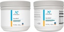 XYMOGEN XymBolX Fruit Punch i Lemon Flavor Bundle - BCAA Proszek do promowania odzyskiwania mięśni z L Argininy, L Leucyna, L Metionina + L Tryptofan (2 butelki, 7.20z każdy)