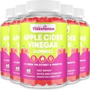 Matka Jabłko Cydr Gummies ocet, Keto ACCV Gummies 2000MG - Cleanse & Detox Diet, Max Siła ACCV Gummies z zielonej herbaty, Malina, B12 i Probiotyki do metabolizmu i zdrowia, Opakowania 5