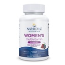 Nordic Naturals Women 's Multivitamin Gummies, Mieszane Wisienki - 60 Gummies - Wsparcie dla zdrowej skóry, włosów, kości, energii i odporności - Nie-GMO, Wegetarianin - 30 Służenie