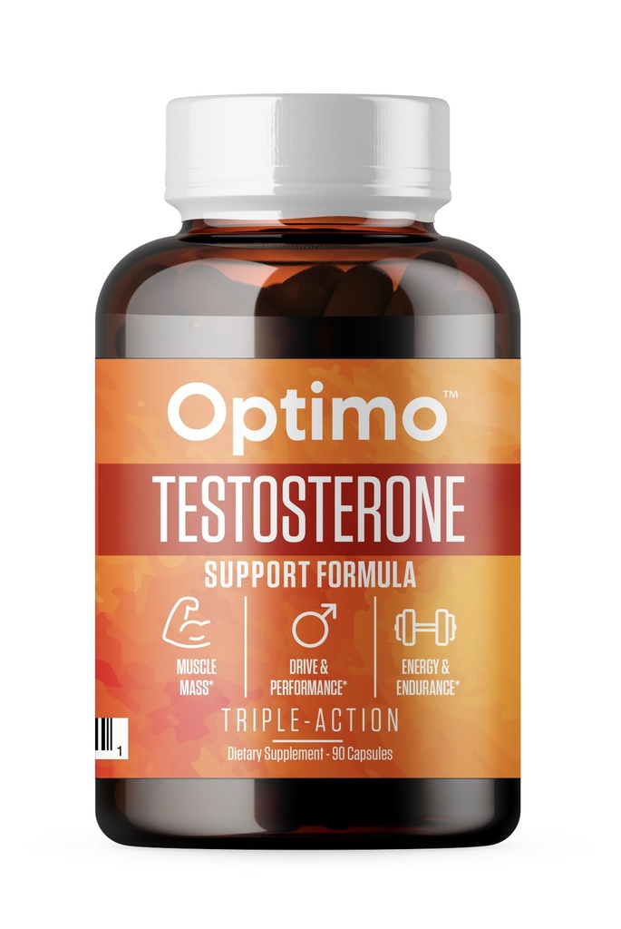 Testosteron suplement booster dla mężczyzn i kobiet 9 Kluczowe składniki Tongkat Ali, Tribulus, Fenugreek, Ashwagandha, Maca, Boron, Cynk, VIT D, DAA - 90 Kapsułki