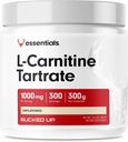 Bucked Up L- Carnitine Tartrate 1000mg Proszek, Essentials (300 Służenie)
