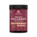 Ancient Nutrition Collagen Powder Protein, Multi Colagen Protein Beauty + Seep z witaminą C, Vanilla Chai, Zhydrolizowane Kolagen Peptydy wspomaga skórę i paznokcie, Sen, 16.1oz