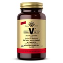 Solgar Formula VM- 75, 90 Tabletki - Multiwitamina z Chelated Minerals - Witamina A, B6, B12, C, D, E - Biotin, Magnez, Wapń, Żelazko, Cynk - Wegan, Gluten Free, Dairy Free, Kosher - 90 Służenie