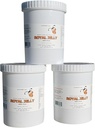 Royal Jelly Organic - Niefiltrowany Surowiec Royal Jelly Suplement energetyczny dla mężczyzn i kobiet - Suplement wsparcia immunologicznego z Retinol, Witamina B, Biotin, Niacyna, - 3x2.2 Lbs, Plastic Jar