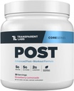 Transparent Labs Post - Post- Workout Recovery Muscle Builder z L- Glutamine, Beta- Alanina i BetaPure Betaine Bezwodny do odzyskiwania mięśni i Muscle Building - 30 Służenia, Truskawka Lemoniada