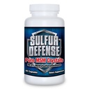 Sulfur Defense Opti- MSM 99,9% Kapsułki proszkowe Pure MSM, Made in USA, Organic Methylsulfonylmetan, Non-GMO, Gluten- Free, Wzmacniacz układu immunologicznego, łagodzi bóle stawów, Młodsza Skóra, Włosy, Nails, 90 czapki