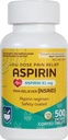 Rite Aid Aspirin Enteric Tablets - 81 mg Aspiryna - 500 Hrabia - Niska dawka na ból głowy Relief - Bezpieczeństwo Pokryte - Regulacja aspiryny - Medycyna migreny - Ulga bólowa
