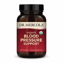 Dr Mercola Organic Blood Pressure Support - Wspiera zdrowe krążenie - Ekstrakt z nasion winorośli o wysokiej wydajności - Non-GMO & Soy- Free - 90 Kapsułki (90 Słupki)
