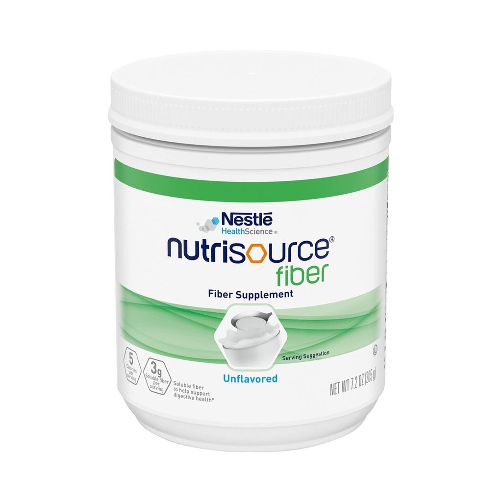 Nestle Nutrisource Fiber Fiber Supplement Unflavored 7.2 oz.