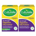 Culturelle Pro Siła Daily Probiotic, Kapsułki trawienne, Natural Sourced Probiotic Strain Proven wspierać Digestive & Immunous Health, Gluten & Soy Free, 4 Miesiąc dostaw, 60 Hrabia (Pack of 2)