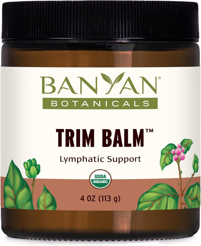Banyan Botanicals Balm - Certified Organic, 4 oz - Chitrak i Guggulu Zwiększa metabolizm