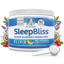 Doctor Danielle Sleep Bliss - Wszystkie naturalne Melatonin Sleep Suplement, Wsparcie i Relief Drink Mix
