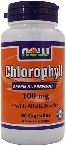 Teraz żywność Chlorofil - 100 mg - 90 kapsułek