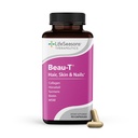 LifeSeasons Pausitivi- T z Beau- T & Ageless Skincare - Suplement wsparcia menopauzy - Ulga dla gorących błysków, Hormony Nierównowaga & Pot nocy - Sage, Chasteberry, Soy Isoflavones & Black Cohosh