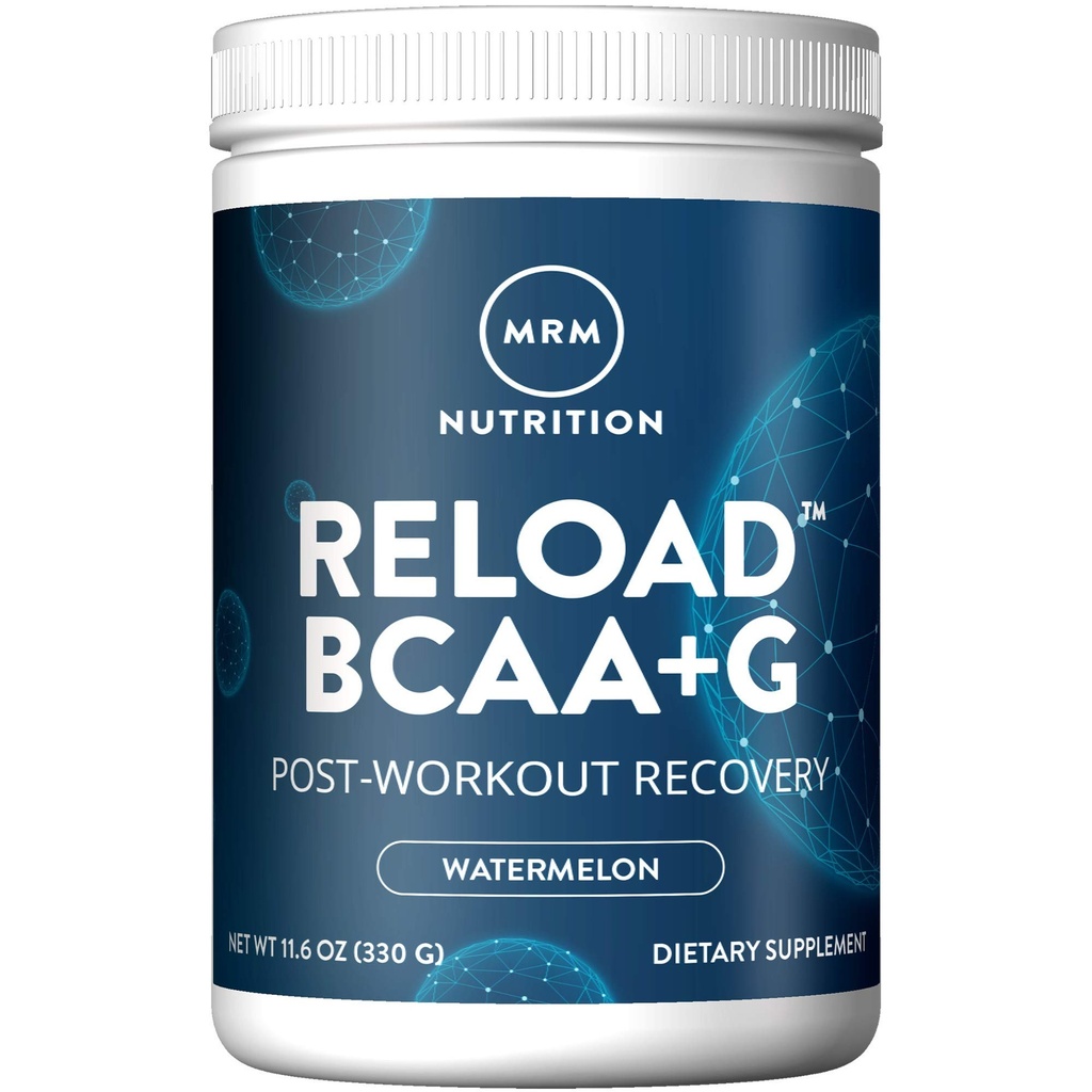 MRM Nutrition Reload BCAA + G Post- Workout Recovery 124; Arbuz Flavored 124; 9.6g Acids Amino 124; z CarnoSyn ® Recovery 124; Muscle Recovery 124; Keto Friendly Recovery 124; 26 Servings