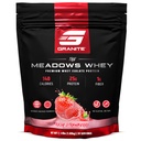 Suplementy Granitu Meadows Białko serwatki Izolacja Proszek do Lean Muscle z 150 Kalorii, 2 g Fiber, 1 g Cukier (30 Servings), Świeże truskawkowy Flavor