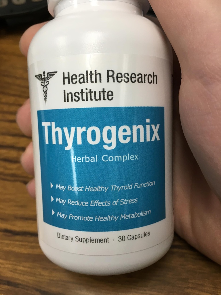 Thyrogenix - Suplement do funkcji tarczycy - 2 butelki - 60 kapsułek - Glands nadnerczy Wsparcie równowagi hormonalnej (2)