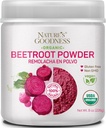 Nature 's Good Beet Root Powder - 56 Servings (8oz) - Nitric Oxide Booster for Energy, Stamina, Heart Health, and Athletic Performance