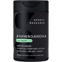 Sports Research ® Ashwagandha Softgels with Coconut MCT Oil - Natural Adaptogen Made with Shoden ® Ashwa for Relaxation, Calm & Sleep Support - Gluten Free & Vegan Friendly - 60 Count