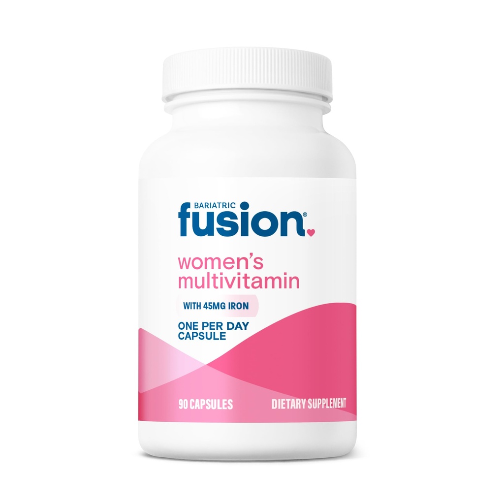 Bariatric Fusion One Day Bariatric Multivitamine with Żelazo dla kobiet 124; z włosów i paznokci Witamina Mieszanka 124; Gastric Bypass i Sleeve Gastrectomia 124; 90 Hrabia 124; 3 Miesiąc Dostawy
