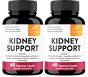 Sandhu 's Nurney Cleanse Detox & Repair Supplement Supplement for Men and Women Death 124; with Cranberry Extract Detail 124; Pomaga wspierać Nerki & Trakt moczowy Zdrowie 124; 60 Kapsułki wegetariańskie (Opakowanie 2)
