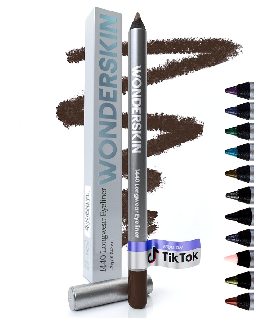 Wonderskin Eyeliner Pencil, 1440 Długi brązowy Eyeliner Pencil