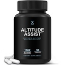 Altitude Assist - Altitude Disease Prevention - Relief for Mountain Sports (Narciarstwo, Snowboarding, Wspinaczka) - Non GMO, Vegan, Keto - Formuła dla Aclimination, Altitude Disease Supplement - by Humanix