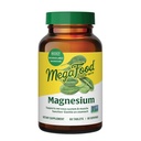 MegaFood Magnezu - Wspomaga serce i system nerwowy - Magnezu Suplement z fermentowanym Magnezu Glicynian - Wegan, Gluten- Free, Non-GMO i Kosher - Made Without 9 Food Allergens - 60 Tabs