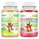 2 Pack Magnezu Gummies dla dzieci i dorosłych - Magnezu Glycinate Complex