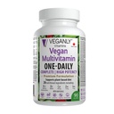 Vegan Multivitamin One- Daily, (90 tabletek Veg). Kompletne wsparcie żywieniowe dla Plant- Based, Wegan lub wegetariańskie Diety. 26 Essentials z wysoką potencją w B12 & D3.