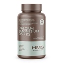 Wapń, magnez, witaminy D3 + K2 dla zdrowia kości, wsparcie immunologiczne, Bones & Teeth suplement wapnia dla kobiet i mężczyzn, Non-GMO, Gluten- Free, 120 kapsułki