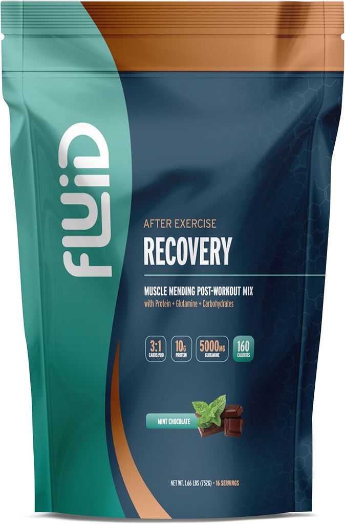 Post- Workout Recovery Recovery Drink Mix, Białko serwatki izolacja, L- glutamina, węglowodory, Wszystkie naturalne składniki, Glute- Free, Lactos- Free, Pyszne po ćwiczeniach Odzysk mięśni (miętowa czekolada)