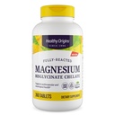 Healthy Origins Magnezu Bisglicinate Chelate (Non- GMO, Gluten Free, Wsparcie sercowo-naczyniowe, Wsparcie dla kości, Wsparcie neurologiczne, Wegan), 360 Tabletki