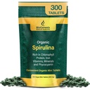 Biogeneza Spirulina organiczna Mini Tablets - 300 Hrabia (200 mg) 124; Australian Grown Blue- Green Algae Biogeneza Organic Spirulina Mini Tablets - 300 Count (200 mg)