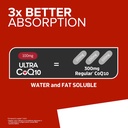 Qunol CoQ10 100mg Softgels Ultra 3X Lepsze wchłanianie Koenzym Q10 Suplementy - Suplement przeciwutleniacz do produkcji naczyń i serca Zdrowie i energia - 2 Miesiąc Dostawy - 60 Liczba (Opakowanie 2)